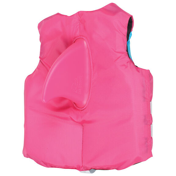 Kids&rsquo; Sea Squirts Life Jacket, Aqua/Pink image number 1
