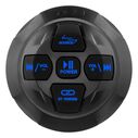 Marine Waterproof Universal Bluetooth Streaming Audio receiver With Controller (Works with android and iPhone) Round image number 1