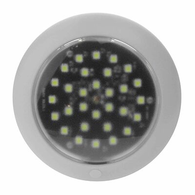 5 1/2" Waterproof LED Dome Light, Red/White