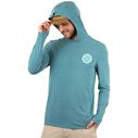 Men's Ocean Bound UPF Solid Hooded Shirt image number 1