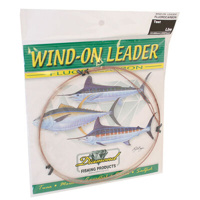 Fluorocarbon Wind-On Leaders, Clear