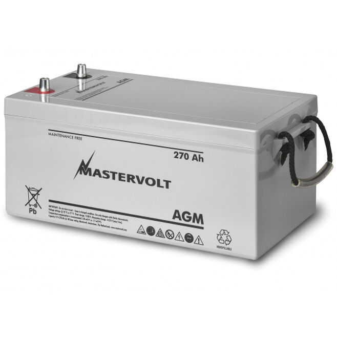 AGM 12/270 Group Super 8D Sealed Marine Battery