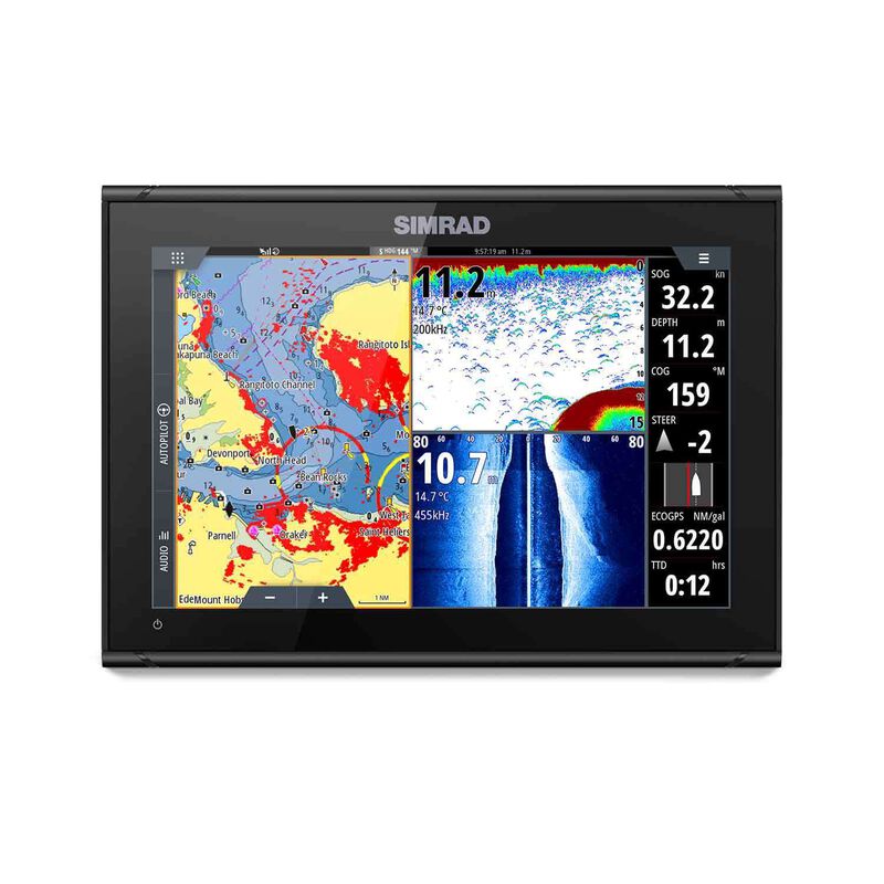 GO12 XSE Chartplotter Navigation Display with 3G™ Radar and TotalScan™ Transducer image number 2