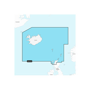 Navionics Platinum+ EU043R Iceland to Orkney, Electronic Chart