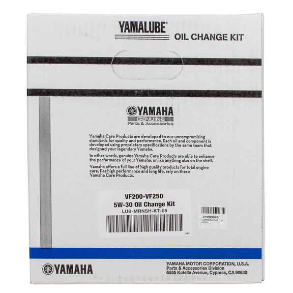 Yamaha Oil Change Kit, F200~250 image number 2