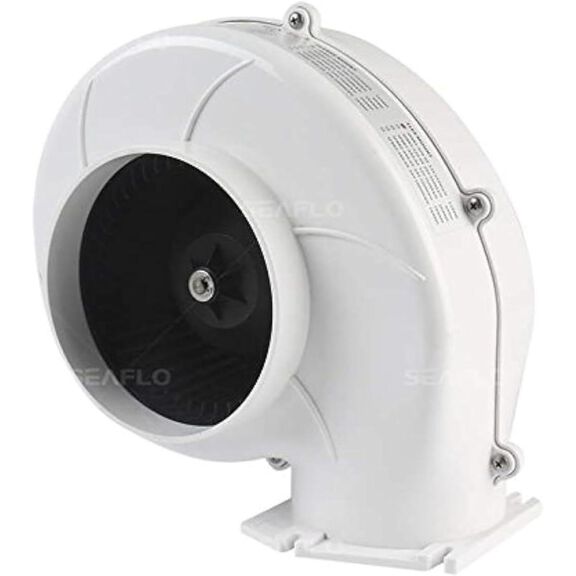 SEAFLO 12V 320 CFM Flange Mount Marine Blower Fan Ignition Protected image number 0