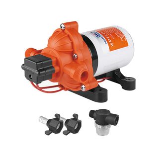 SEAFLO 33 Series 24V DC Diaphragm Pump, 3.0 GPM, 45 PSI, Self-Priming, Run Dry Safe with Built-In Pressure Switch