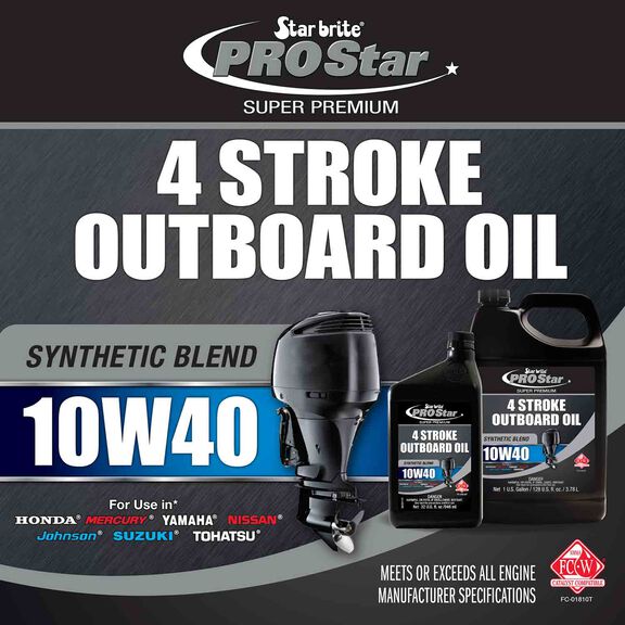 Super Premium Synthetic Blend 4 Stroke Oil 10W-40 image number 1