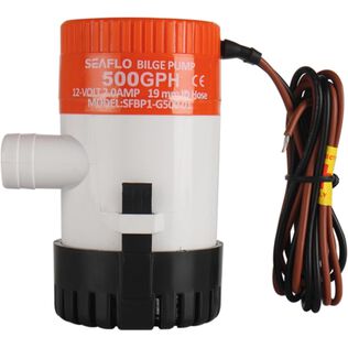 SEAFLO 01 Series 500 GPH Bilge Pump, 24V
