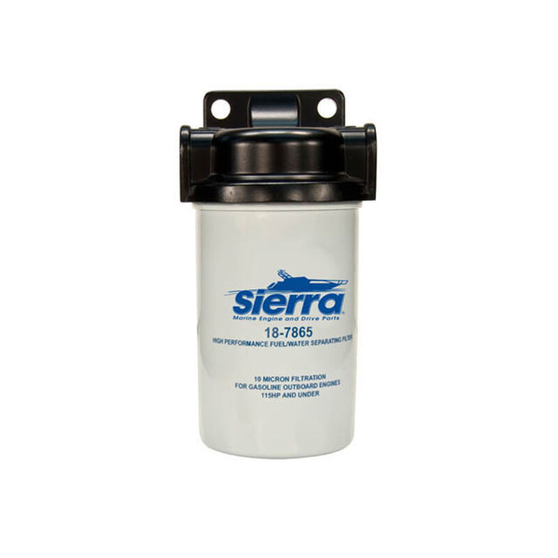 SIERRA 1879651 Compact Bracket & Fuel Filter/Water Separator Kit, 10