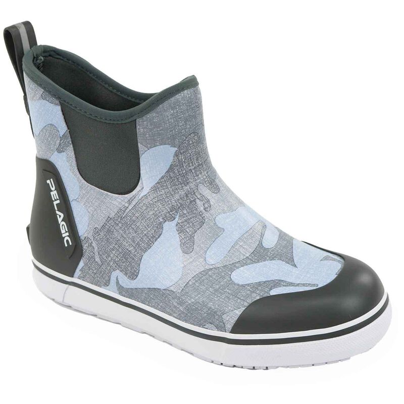 PELAGIC Men's 6" Fish Camo Pursuit Deck Boots West Marine