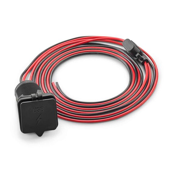 XMD-USBCHG/2X-PNL: Panel Mount USB Charging Jack image number 0