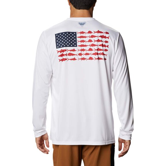 Men's Terminal Tackle PFG Fish Flag&trade; Shirt image number 0