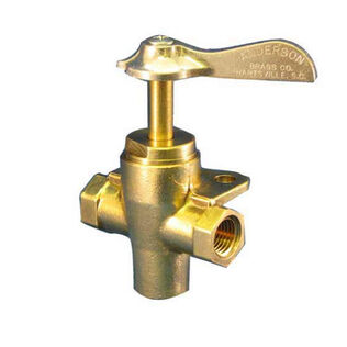 1/4" FNPT Brass 3-Way Fuel Valve