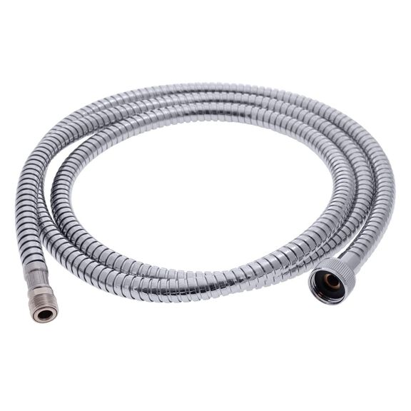Hose 6' Stainless Steel 15/1 Metric-M + 1/2" NPS-F image number 2