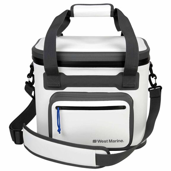 Soft Sided Cooler, 20 Can, White image number 0
