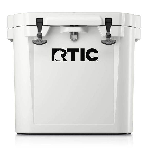45 Quart Ultra-Tough Wheeled Hard-Sided Ice Chest Cooler, Fits 60 Cans, White image number 0