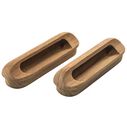 Teak Oblong Drawer Pull image number 2