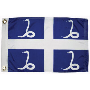 Martinique Courtesy Flag, 12" x 18"