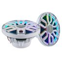 8&rdquo; Marine Coaxial Speaker With Kevlar Cone, Bullet Tweeter, Neodymium Magnet, and Digital LED Lights | 200W RMS 4-Ohm image number 1