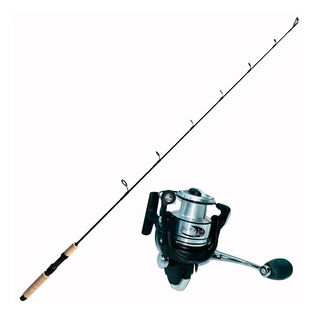 4'3" Li'l Finz Kids Spinning Combo, Medium Power, Turquoise