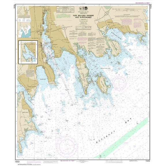 #13232 New Bedford Harbor & Approaches image number 0