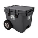 RollR 45 Quart Wheeled Hard Cooler with Telescopic Handle, Granite image number 4