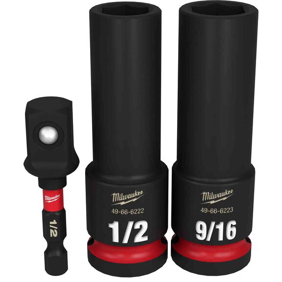 SHOCKWAVE&trade; Impact Duty&trade; 1/2" Drive SAE Deep 6 Point Socket Set, 3 Piece image number 0