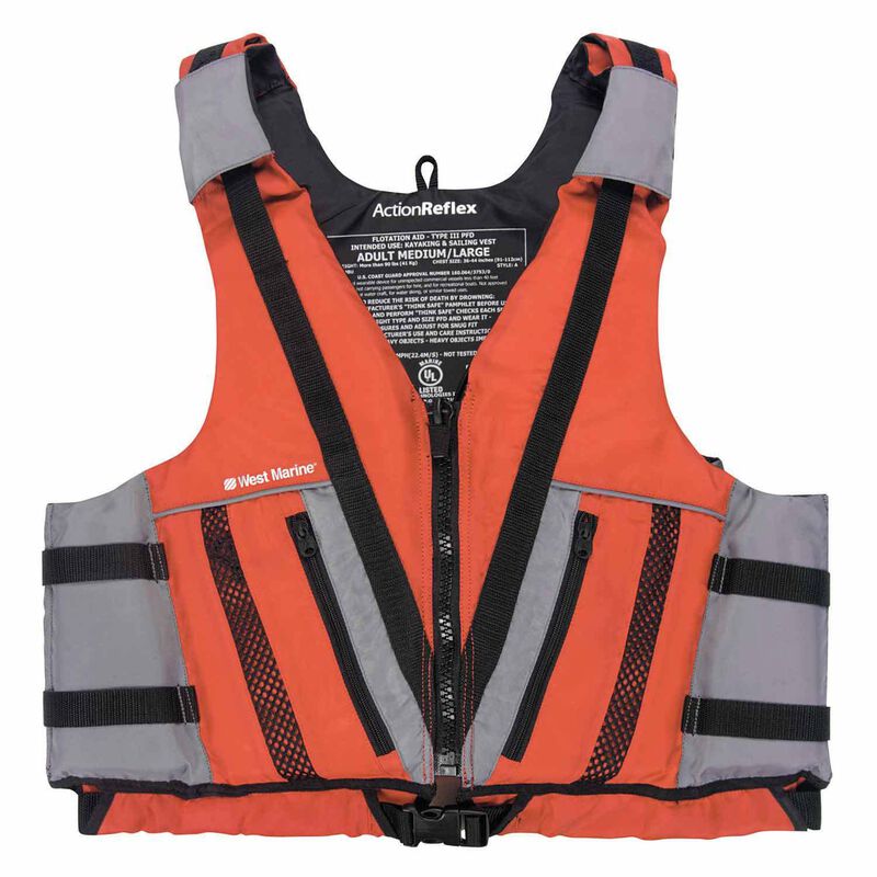 Action Reflex Life Jackets, Red image number 0