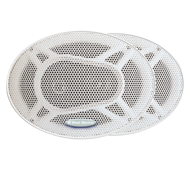 WEST MARINE Pro Series 6" x 9" 2Way Waterproof Stereo Speakers West Marine