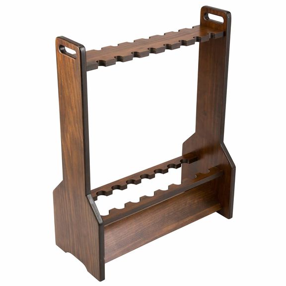 RUSH CREEK CREATIONS Double-Sided Fishing Rod Rack RUSH CREEK CREATIONS Double-Sided Fishing Rod Rack