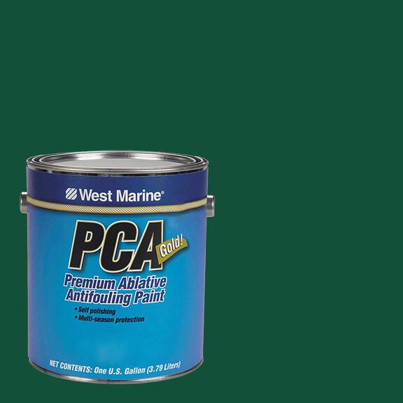 PCA Gold Ablative Antifouling Paint, Green, Gallon image number 0