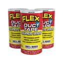 Flex Duct Tape&trade; Super Wide White 7 1/2" x 20', 3-Pack image number 0
