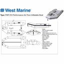 PHP-310 Performance Air Floor Inflatable Boat, 10ft 2in Length, PVC Material, 1322lb Capacity image number 6