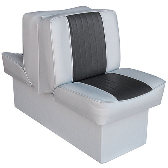 10" Base Run-a-Bout Lounge Seat, Gray/Charcoal image number 0
