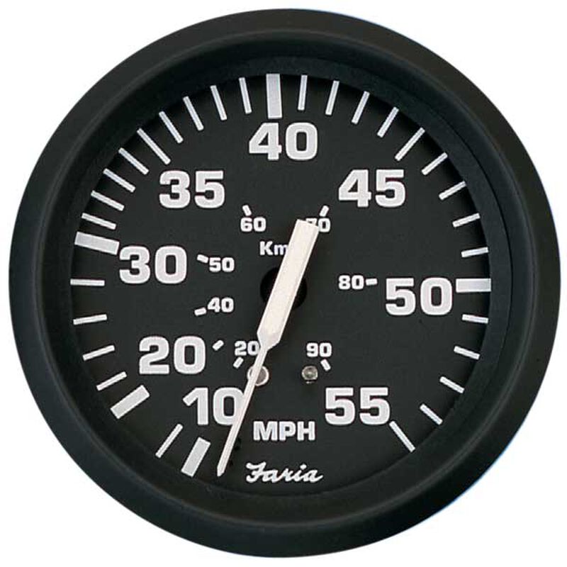Euro Series Speedometer, 55 mph image number 0