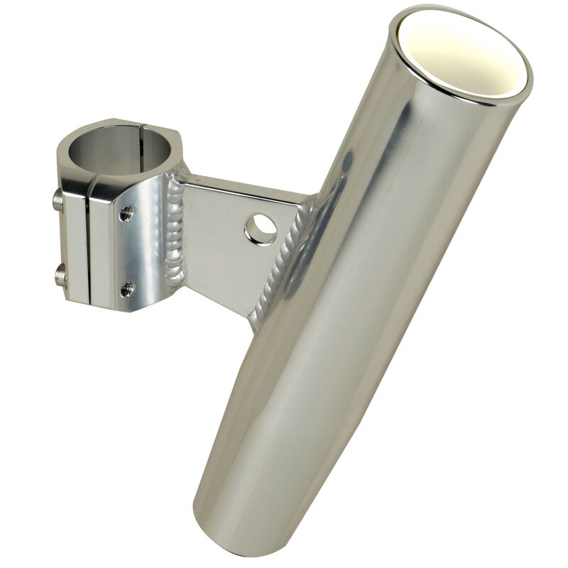 Aluminum Vertical Clamp-On Rod Holder, Fits 1.315" Measured Outside Diameter image number 0