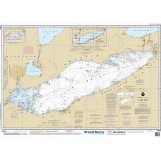 Maptech&reg; NOAA Recreational Waterproof Chart-Lake Erie, 14820