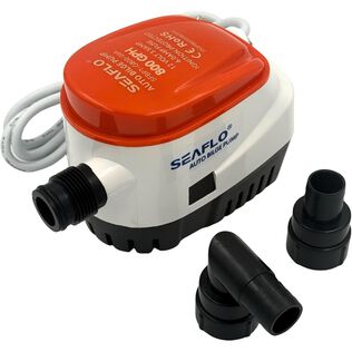 SEAFLO 12V 800 GPH Automatic Submersible Bilge Pump with Integrated Float Switch