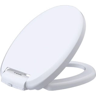 Soft-Close RV Toilet Replacement Seat and Cover, White
