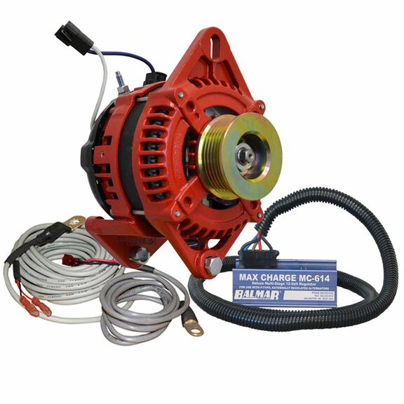 XT-Series, 170 Amp, 12 Volt, Dual Foot, K6 Pulley Alternator Charge Kit image number 0