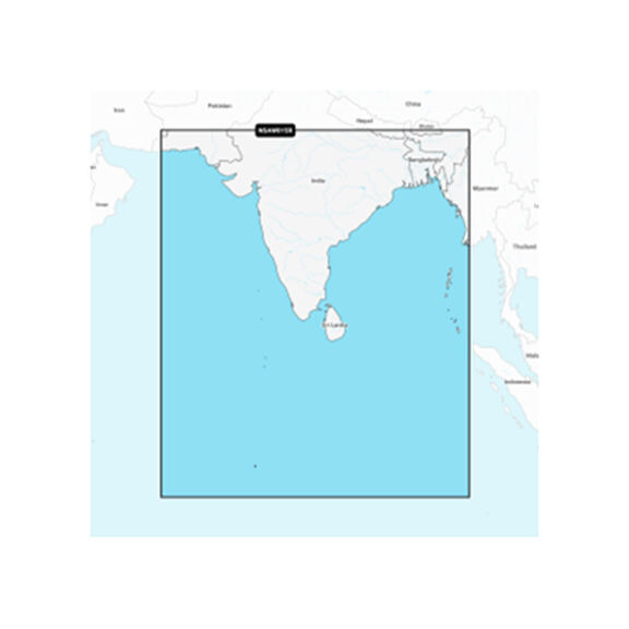 Navionics Platinum+ AW015R Indian Subcontinent, Electronic Chart image number 0