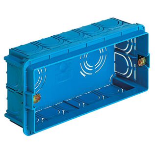 Vimar V71305 5-Module Flush Mounting Box, Masonry