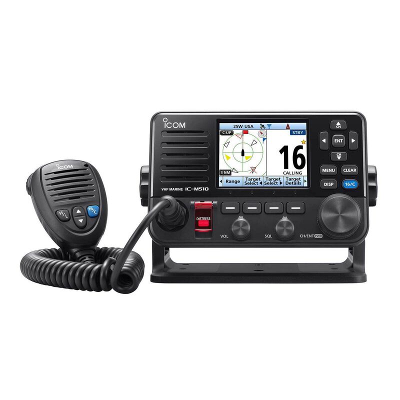 M510 Plus Class-D DSC VHF Marine Transceiver with Wireless LAN Function and Integrated AIS image number null