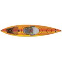 Intrepid 120X Sit-Inside Kayak, Red/Yellow/White image number 0