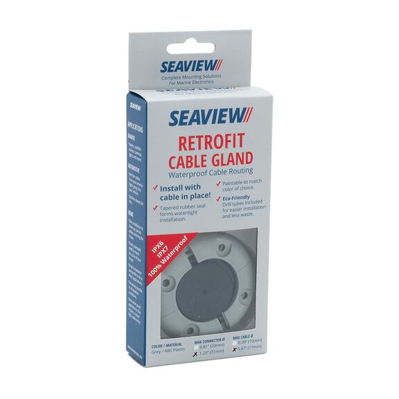 Retrofit Cable Seals, Gray Plastic image number 1
