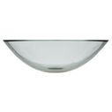 Rectangle Vessel Smooth Glass, 16 1/2" Square, 1-3/4" Drain Clear image number 3