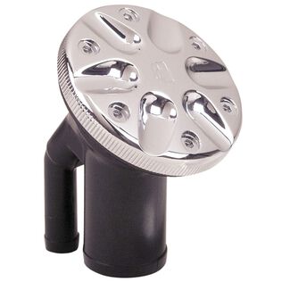 Vented Water Fill for 1 1/2" Hose with Angled Neck