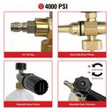Simpson High Pressure Foam Cannon Rated up to 4000 PSI image number 2