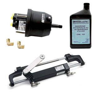 Front Mount Outboard Hydraulic Steering Kit up to 150hp